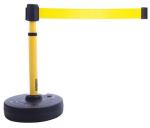 Banner Stakes Plus Barrier Set With Yellow Blank Banner